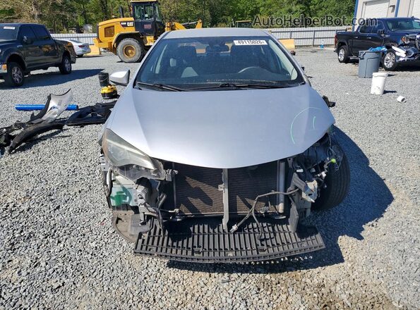 2T1BURHE7JC966550 2018 TOYOTA COROLLA Silver Դիմացի տեսք