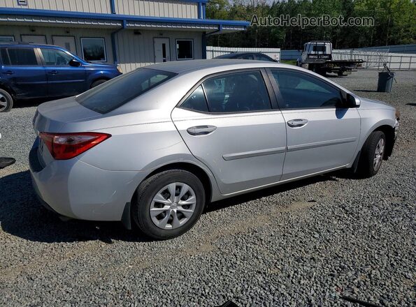 2T1BURHE7JC966550 2018 TOYOTA COROLLA Silver Հետևի աջ