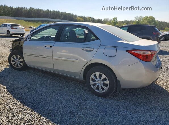 2T1BURHE7JC966550 2018 TOYOTA COROLLA Silver Հետևի ձախ