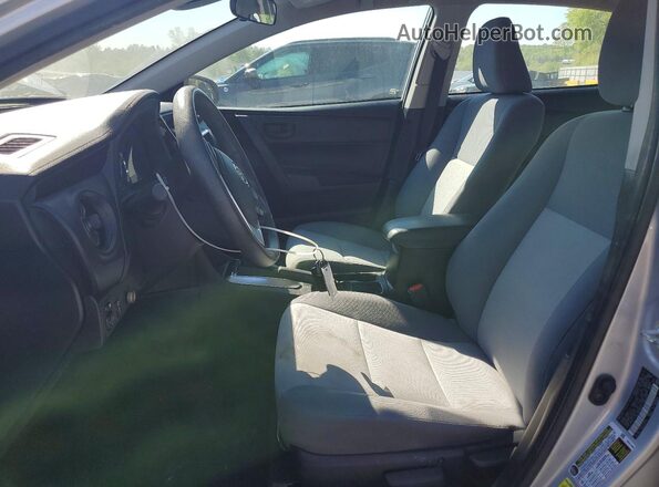 2T1BURHE7JC966550 2018 TOYOTA COROLLA Silver Սալոնի դիմացի տեսք