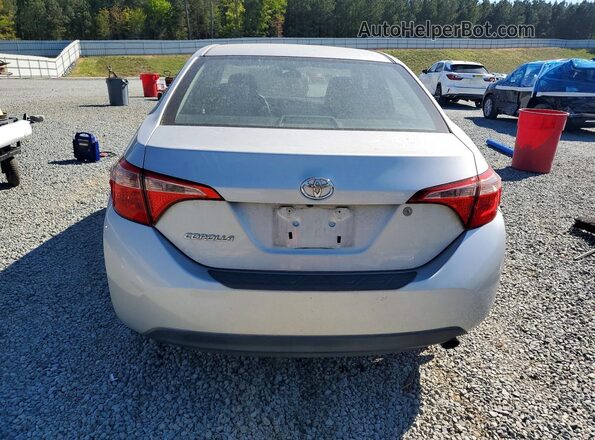 2T1BURHE7JC966550 2018 TOYOTA COROLLA Silver Հետևի տեսք