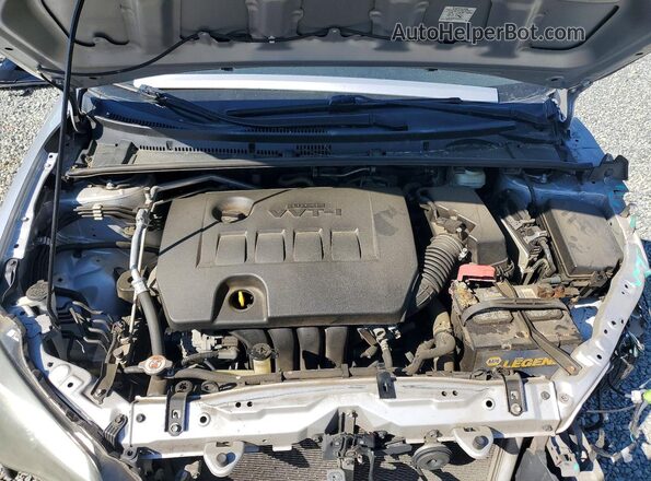2T1BURHE7JC966550 2018 TOYOTA COROLLA Silver Սալոնի հետևի տեսք
