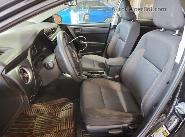 2T1BURHE7JC985809 2018 TOYOTA COROLLA Black Вид салону спереду