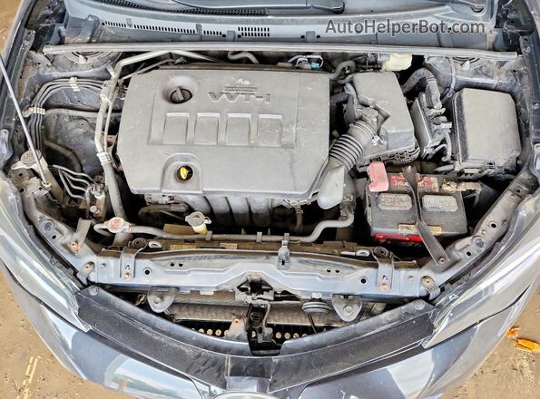 2T1BURHE7JC985809 2018 TOYOTA COROLLA Black Вид задньої частини салону