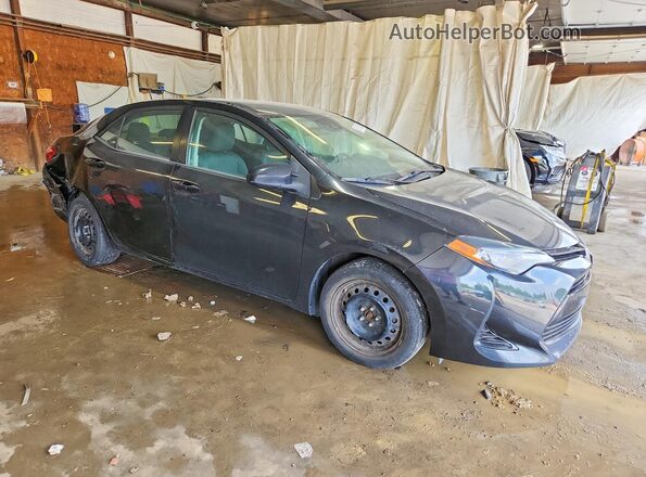 2T1BURHE7JC985809 2018 TOYOTA COROLLA Black Передня права чверть