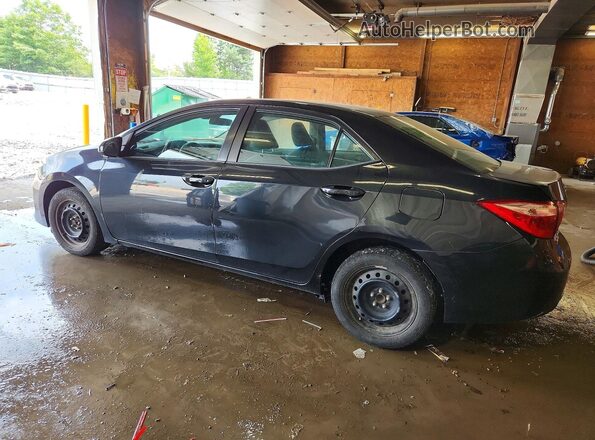 2T1BURHE7JC985809 2018 TOYOTA COROLLA Black Задня ліва чверть