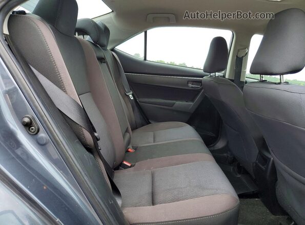 2T1BURHE7KC130416 2019 TOYOTA COROLLA Blue უკანა სავარძლების ხედი