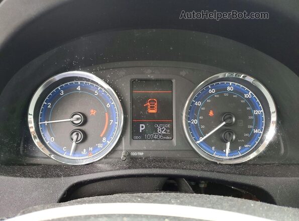 2T1BURHE7KC130416 2019 TOYOTA COROLLA Blue ხელსაწყოთა პანელის ხედი
