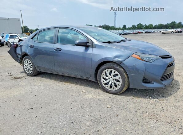 2T1BURHE7KC130416 2019 TOYOTA COROLLA Blue წინა მარჯვენა