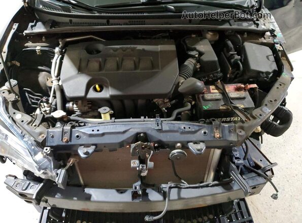 2T1BURHE7KC153940 2019 TOYOTA COROLLA Blue Rear interior view