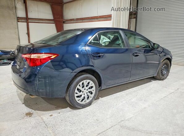 2T1BURHE7KC153940 2019 TOYOTA COROLLA Blue Rear right