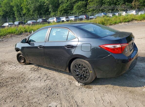 2T1BURHE7KC187067 2019 TOYOTA COROLLA Black Trasero izquierdo
