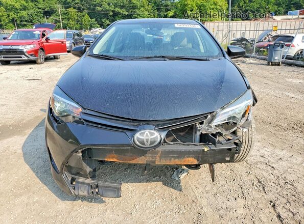 2T1BURHE7KC187067 2019 TOYOTA COROLLA Black Vista frontal