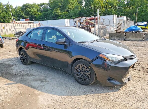 2T1BURHE7KC187067 2019 TOYOTA COROLLA Black Delantero derecho