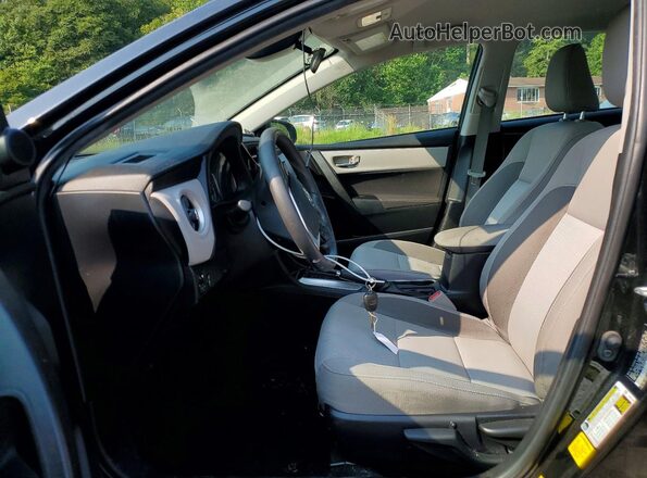 2T1BURHE7KC187067 2019 TOYOTA COROLLA Black Vista interior delantera