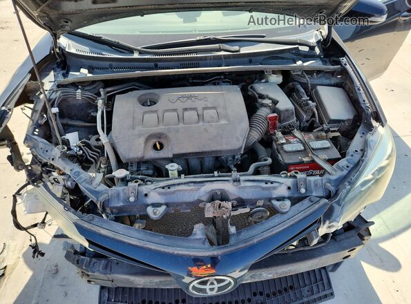2T1BURHE7KC189126 2019 TOYOTA COROLLA Blue Vista interior trasera
