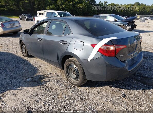 2T1BURHE7KC202103 2019 TOYOTA COROLLA Gray Tył lewy