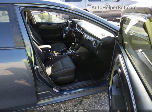 2T1BURHE7KC202103 2019 TOYOTA COROLLA Gray Widok wnętrza z przodu