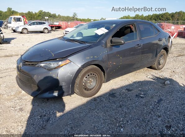2T1BURHE7KC202103 2019 TOYOTA COROLLA Gray Przód lewy