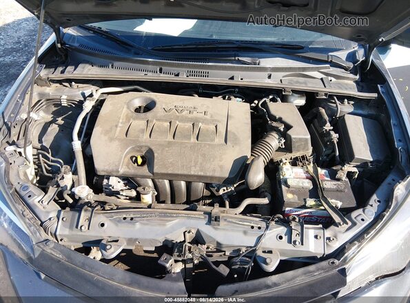 2T1BURHE7KC202103 2019 TOYOTA COROLLA Gray Widok z tyłu