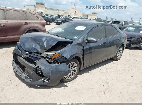2T1BURHE7KC207141 2019 TOYOTA COROLLA Blue Przód lewy