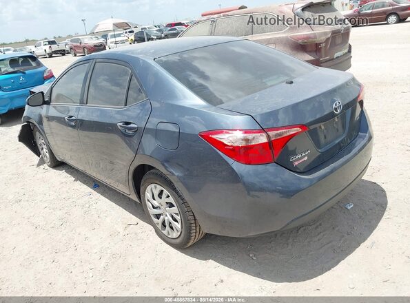 2T1BURHE7KC207141 2019 TOYOTA COROLLA Blue Tył lewy