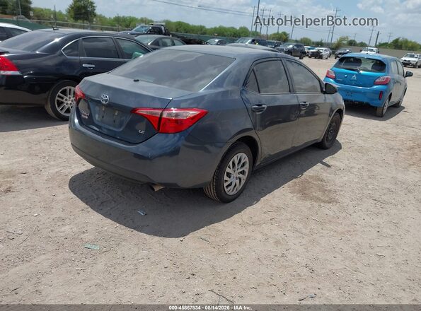 2T1BURHE7KC207141 2019 TOYOTA COROLLA Blue Tył prawy