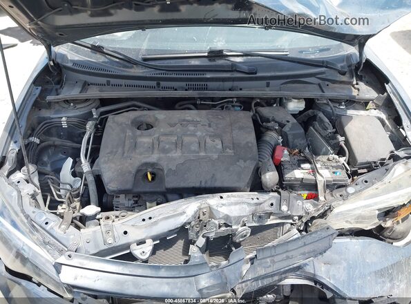 2T1BURHE7KC207141 2019 TOYOTA COROLLA Blue Widok z tyłu