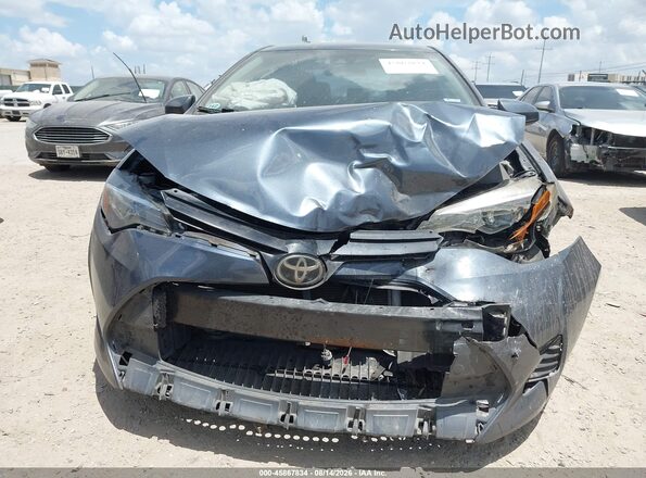 2T1BURHE7KC207141 2019 TOYOTA COROLLA Blue Widok wnętrza z tyłu