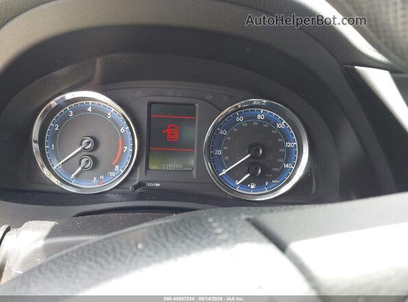 2T1BURHE7KC207141 2019 TOYOTA COROLLA Blue Widok tylnych siedzeń