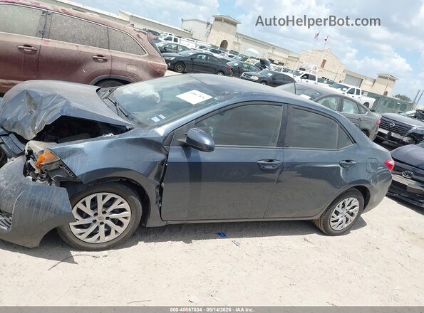 2T1BURHE7KC207141 2019 TOYOTA COROLLA Blue 