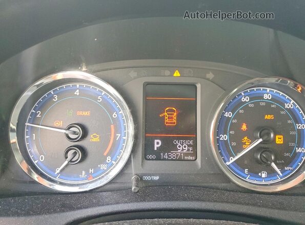 2T1BURHE7KC208578 2019 TOYOTA COROLLA Black Vista del cuadro de instrumentos