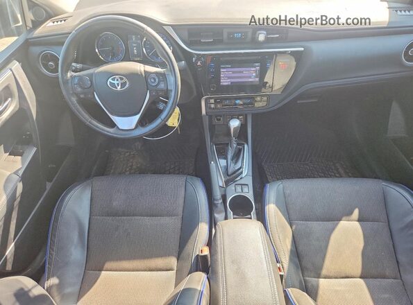 2T1BURHE7KC242374 2019 TOYOTA COROLLA Black Dashboard view