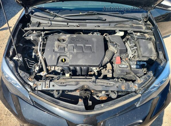2T1BURHE7KC242374 2019 TOYOTA COROLLA Black Rear interior view