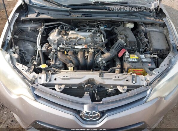 2T1BURHE8GC483660 2016 TOYOTA COROLLA Gold Vista trasera