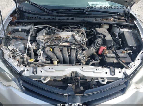 2T1BURHE8GC486316 2016 TOYOTA COROLLA Silver Вид ззаду