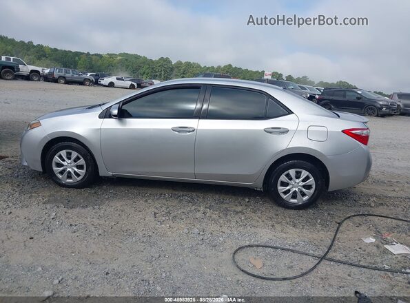 2T1BURHE8GC486316 2016 TOYOTA COROLLA Silver Панорамний вид салону 360°