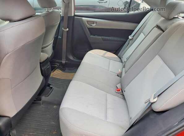 2T1BURHE8GC486770 2016 TOYOTA COROLLA Красный Вид задних сидений