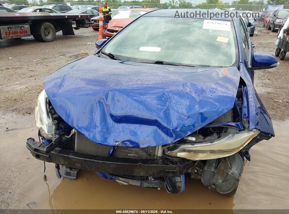 2T1BURHE8GC496960 2016 TOYOTA COROLLA Синий Вид спереди