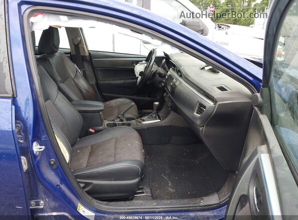 2T1BURHE8GC496960 2016 TOYOTA COROLLA Синий Вид салона спереди