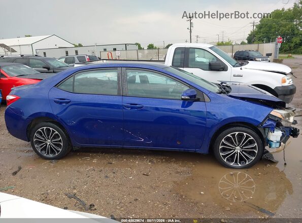 2T1BURHE8GC496960 2016 TOYOTA COROLLA Синий Панорамный вид салона 360°
