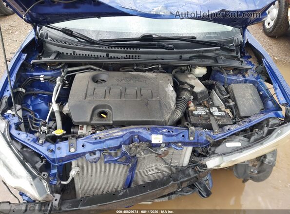2T1BURHE8GC496960 2016 TOYOTA COROLLA Синий Вид сзади