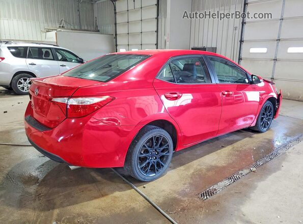 2T1BURHE8GC518830 2016 TOYOTA COROLLA Red Задня права чверть