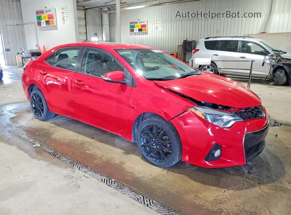 2T1BURHE8GC518830 2016 TOYOTA COROLLA Red Передня права чверть