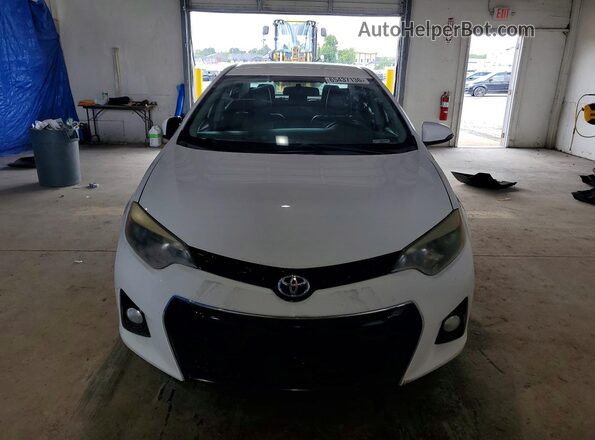 2T1BURHE8GC594337 2016 TOYOTA COROLLA White Vista trasera