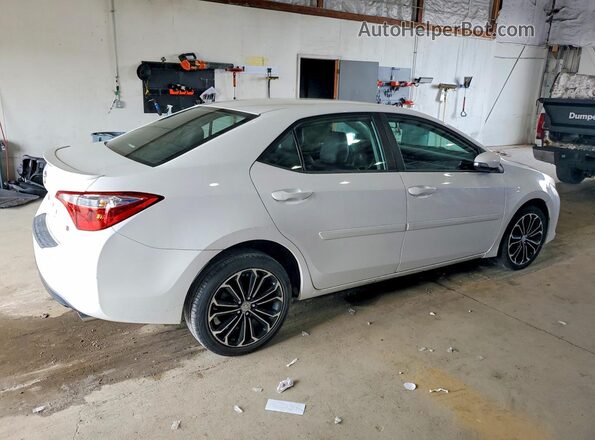 2T1BURHE8GC594337 2016 TOYOTA COROLLA White Delantero derecho