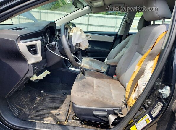 2T1BURHE8GC610858 2016 TOYOTA COROLLA Black Widok wnętrza z przodu