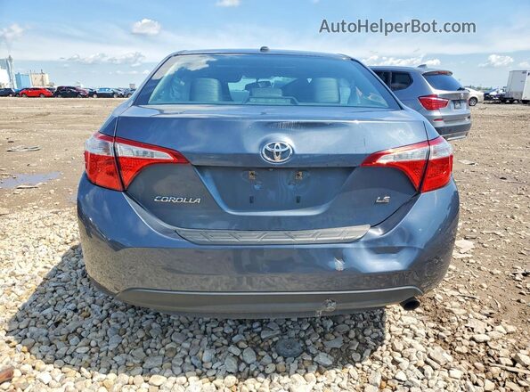 2T1BURHE8GC617857 2016 TOYOTA COROLLA Blue Vista trasera