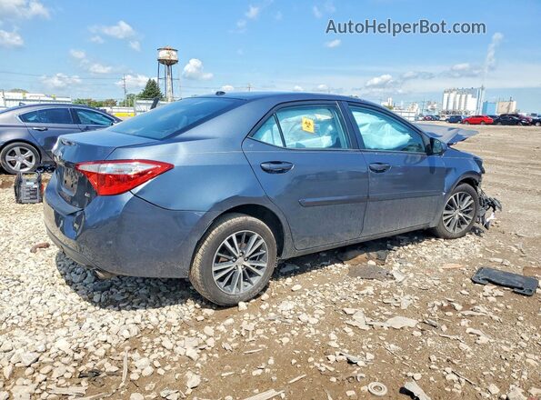 2T1BURHE8GC617857 2016 TOYOTA COROLLA Blue Trasero derecho