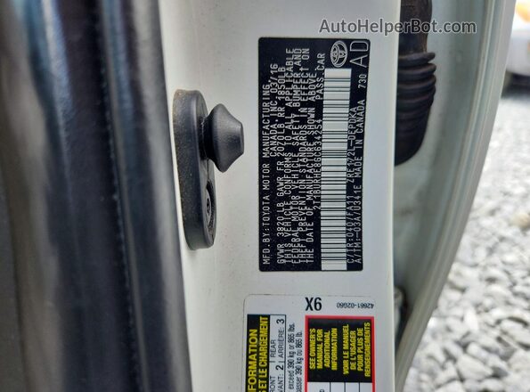 2T1BURHE8GC634254 2016 TOYOTA COROLLA White Widok komory silnika